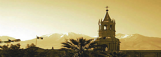 Tower Of Arequipa Cathedral