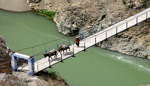 Bridge Over The Colca River