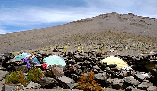 Misti Base Camp - Mount Blanc 4760m