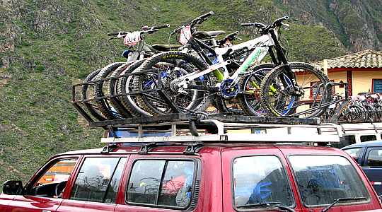 Mountain Bike Rack In Peru