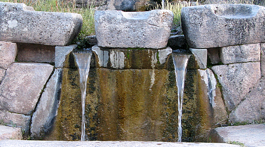 Scred Fountain Around Cusco